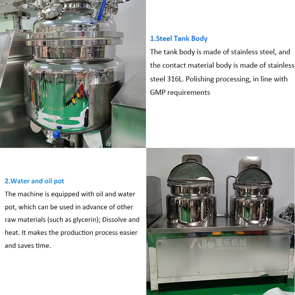 Cosmetic Machine Paste Agitator Mixing Machine