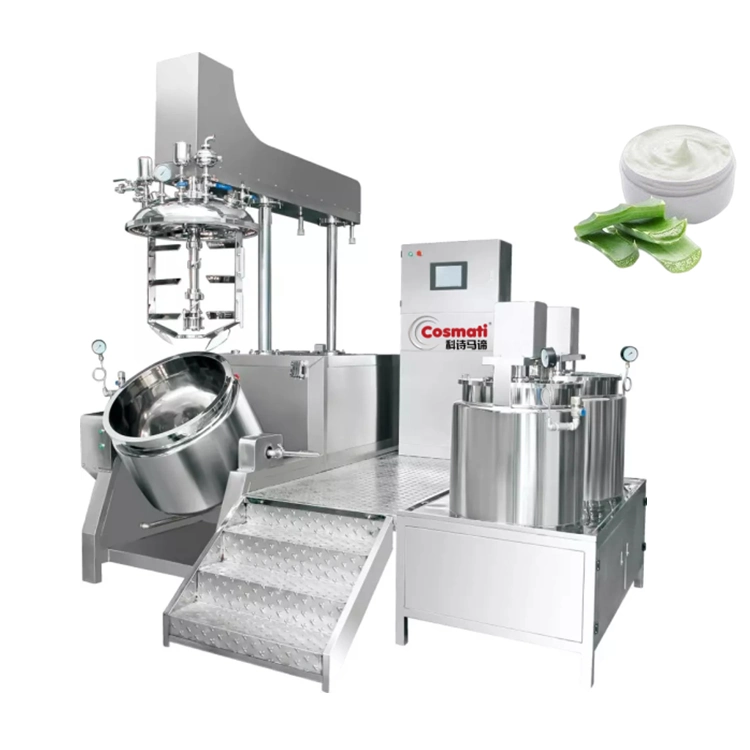 CE Approved Cosmetic Cream Blending Machine for Body Lotion Homogenizers