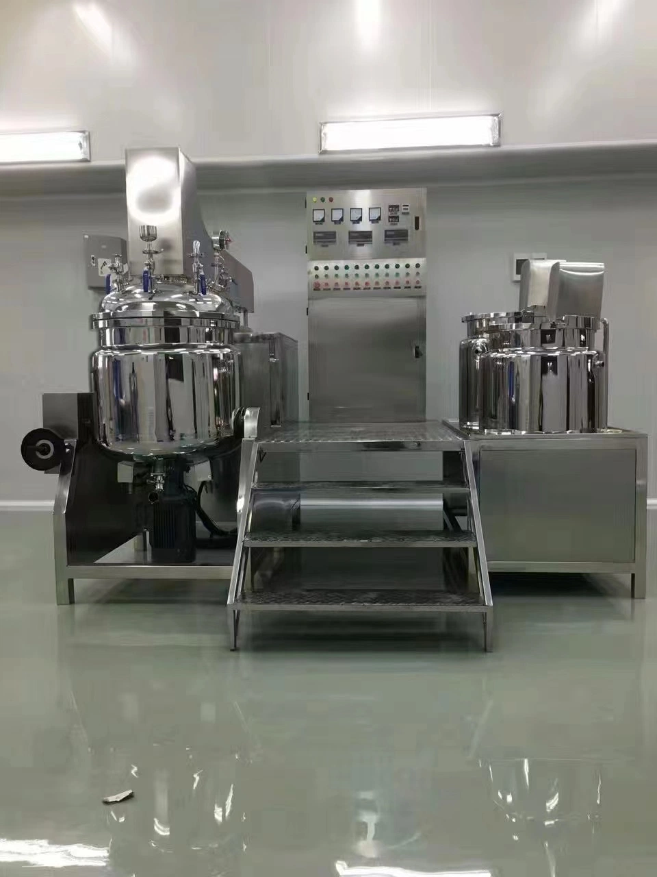 CE Approved Cosmetic Cream Blending Machine for Body Lotion Homogenizers